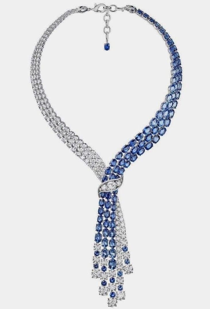 Sapphire and diamond — the Ṣègi collection